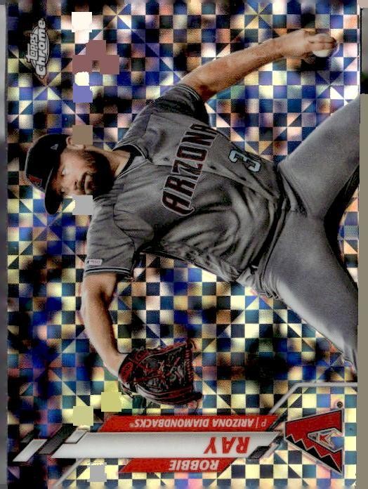2020 Topps Chrome #192 Robbie Ray X-Fractor Refractor