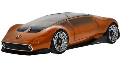 NEU Ori Mercedes 1:18 Modellauto Vision One Eleven Showcar orange NZG
