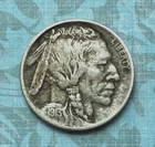 1ST YR & one-YEAR REVERSE! 1913 Type 1 buffalo , "Very Fine", FULL horn, sheen!