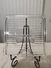 Anchor Hocking 1932 Vtg Design Ribbed 9" Square Refrigerator Dish LID ONLY