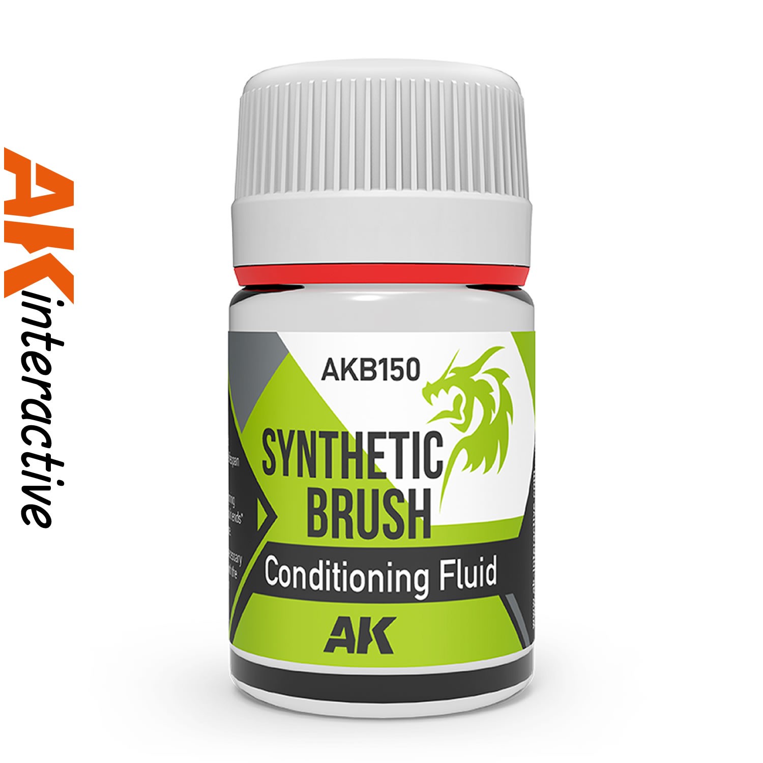 SYNTHETIC BRUSH CONDITION FLUID 35ml model & paint brushes AK Interactive AKB150