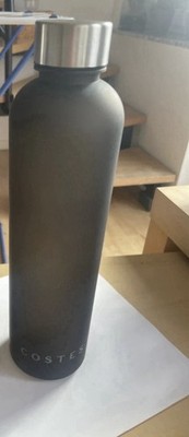 Costes Trinkflasche, schwarz, neu