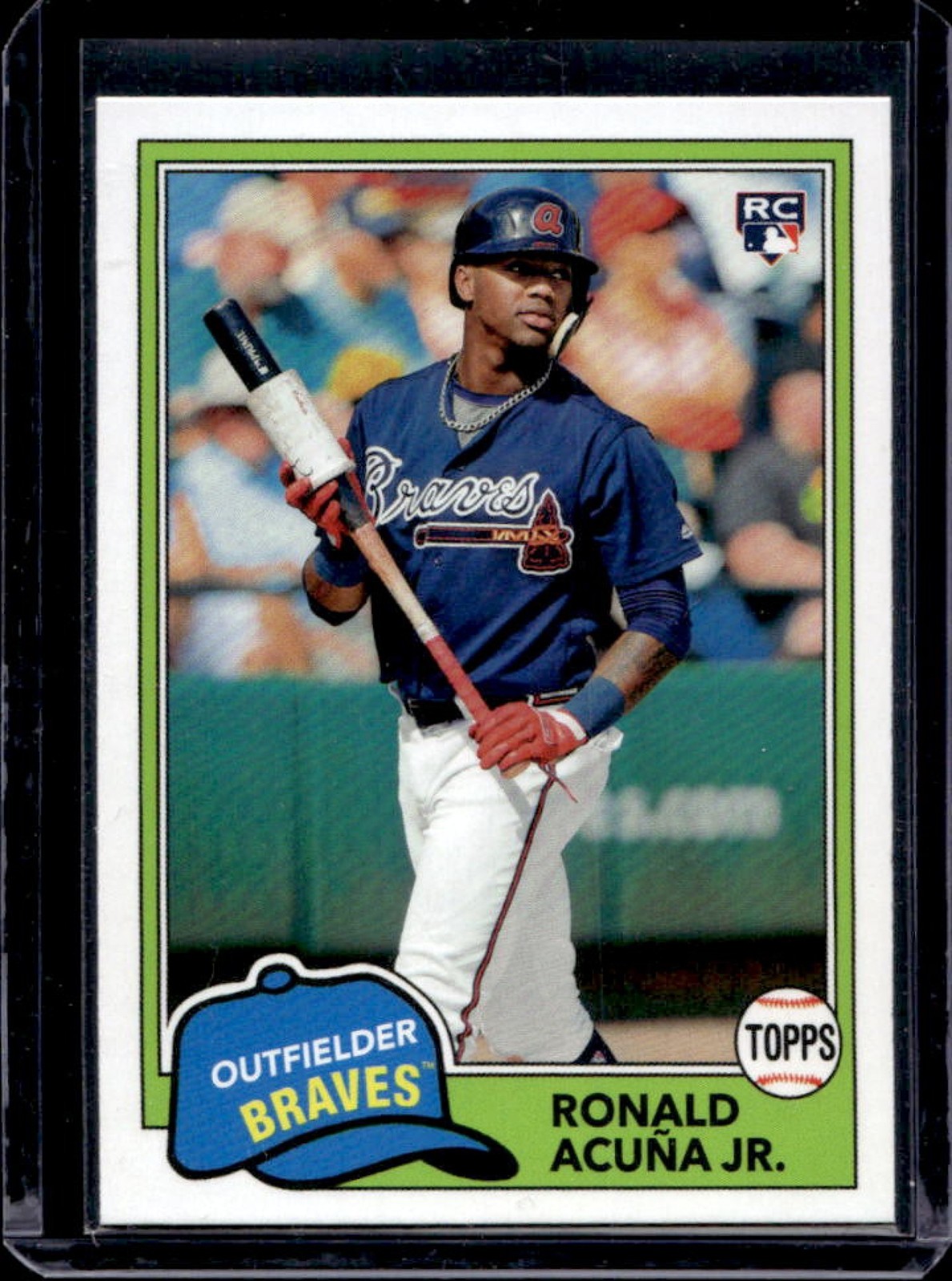 2018 Topps Archives Ronald Acuna Jr. RC Rookie #212 Braves