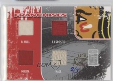 2010 Famous Fabrics Second Edition Silver 2016 Holiday Bonus 2/3 Bobby Hull 0c3