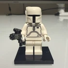 Lego Star Wars White Boba Fett Minifigure HIGH QUALITY CUSTOM