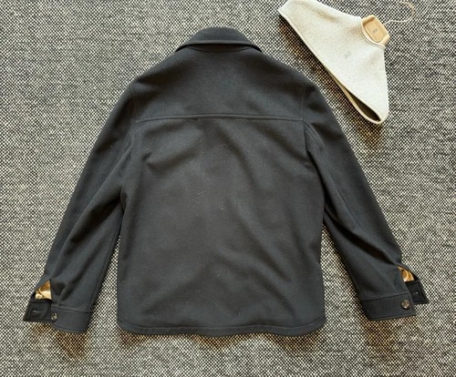 Brunello Cucinelli Cashmere Shirt Jacket, Lined, Black, Size 48 (medium). $6,495 image 3