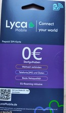 Lycamobile SIM karte  nur 2,40 &euro;