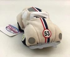 The Disney Store Herbie The Love Bug Mini Bean Bag 6” Plush With Tags