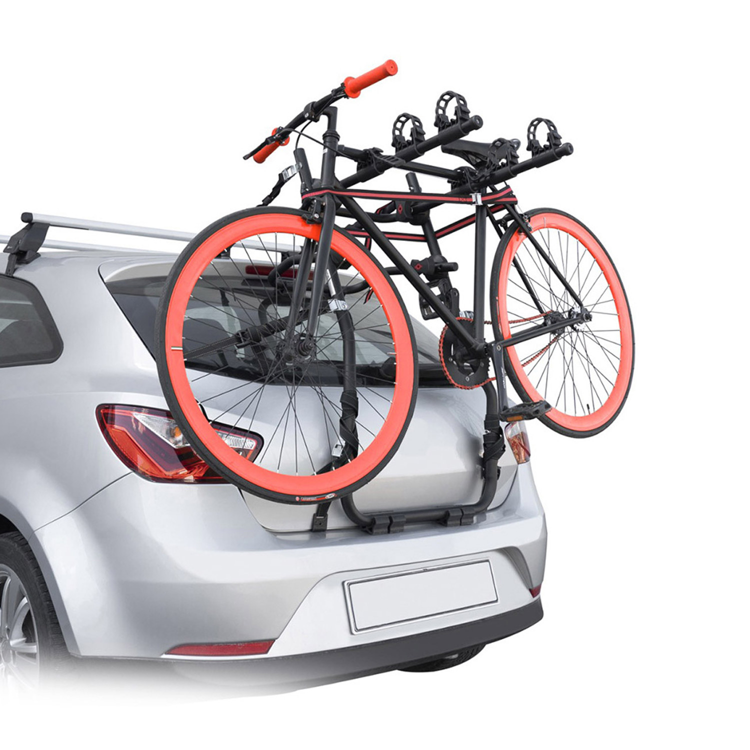 3 Bike Rack Carrier Hitch Mount for Honda HR-V 2016-2022 Black 1Pc