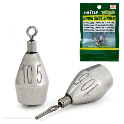 Reins Tungsten Drop Shot Sinker