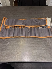 Wolfgang Puck 11pc Garnishing Prep Tool Kit w/ Canvas Storage Pouch Case NEW