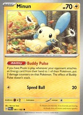 Minun - Pokemon SV04: Paradox Rift 061/182 NM