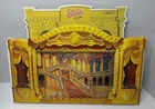Vintage 1995 Enesco Barbie Little Theatre Back Drop Prop Scene Paper Card Stock