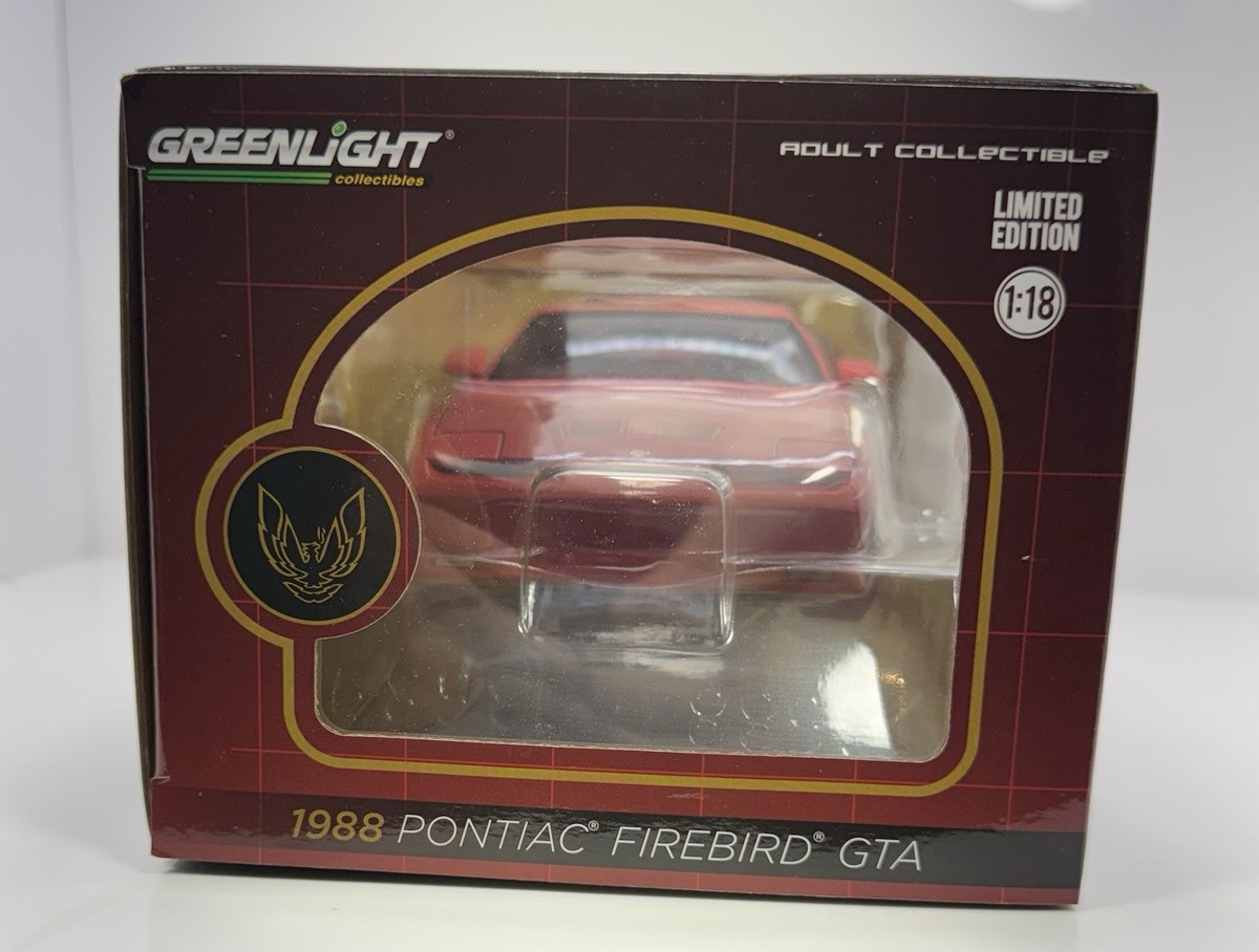 グリーンライト 1/18 ポンティアック GTA Greenlight 1/18 Scale 1988 Pontiac Trans Am GTA “RED VERSION” | eBay