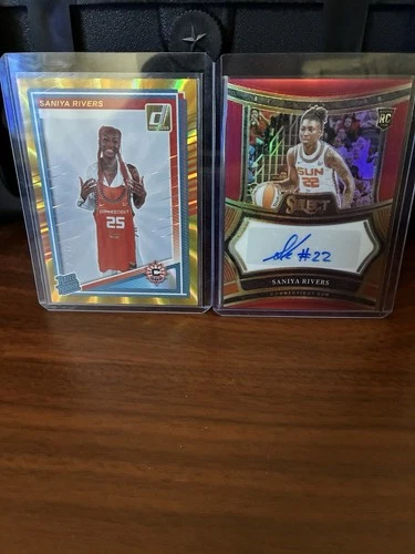 Saniya Rivers Panini Select Saniya Rivers Gold