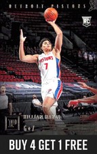 Killian Hayes Rookie 2020-21 Panini Chronicles #111 Detroit Pistons