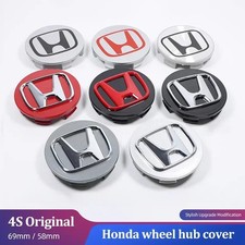 4 pezzi coprimozzo ruota auto cerchio tappo centrale per Honda Civic Fit Jazz Pilot CRV City