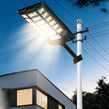 20000 LM Straßenlampe LED Solar Straßenlaterne Solarleuchte mit Bewegungsmelder