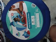 Beach Tent For Baby Pop Up Sun Shelter Shark for 6 Months UPF 50 New