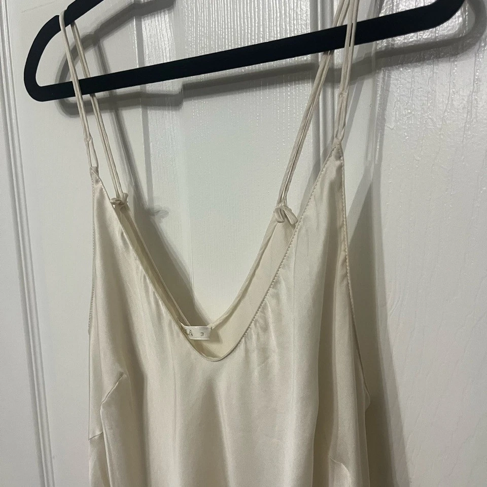 La Perla 100% silk nightdress slip with lace hem - Image 2 of 4