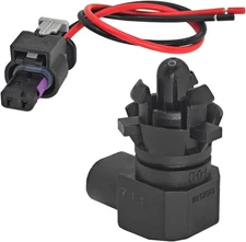 Ambient Air Temperature Sensor with Connector Pigtail Harness Compatible with Bu