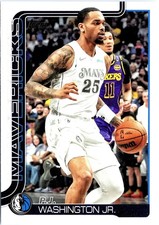 P.J. Washington Jr. 2025-26 Topps #173 Dallas Mavericks