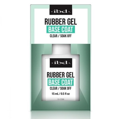 ibd Rubber Gel Base Coat (Clear) 0.5 oz