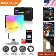 Portable RGB Video Light for Photography - 3100mAh Battery, 13 Effects Included