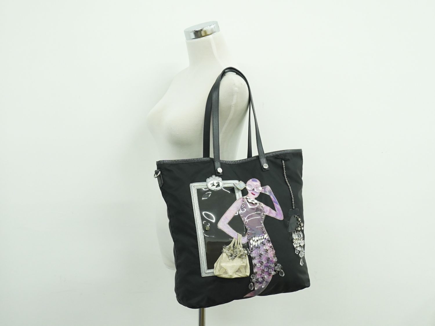 Authentic Prada Robot Collection Shoulder Bag Tot… - image 7