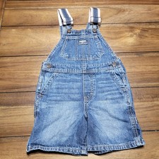 Oshkosh B'Gosh Toddler Denim Shortalls - Size 3T