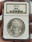 1881 S Morgan Silver Dollar - NGC Certified MS63 #3104