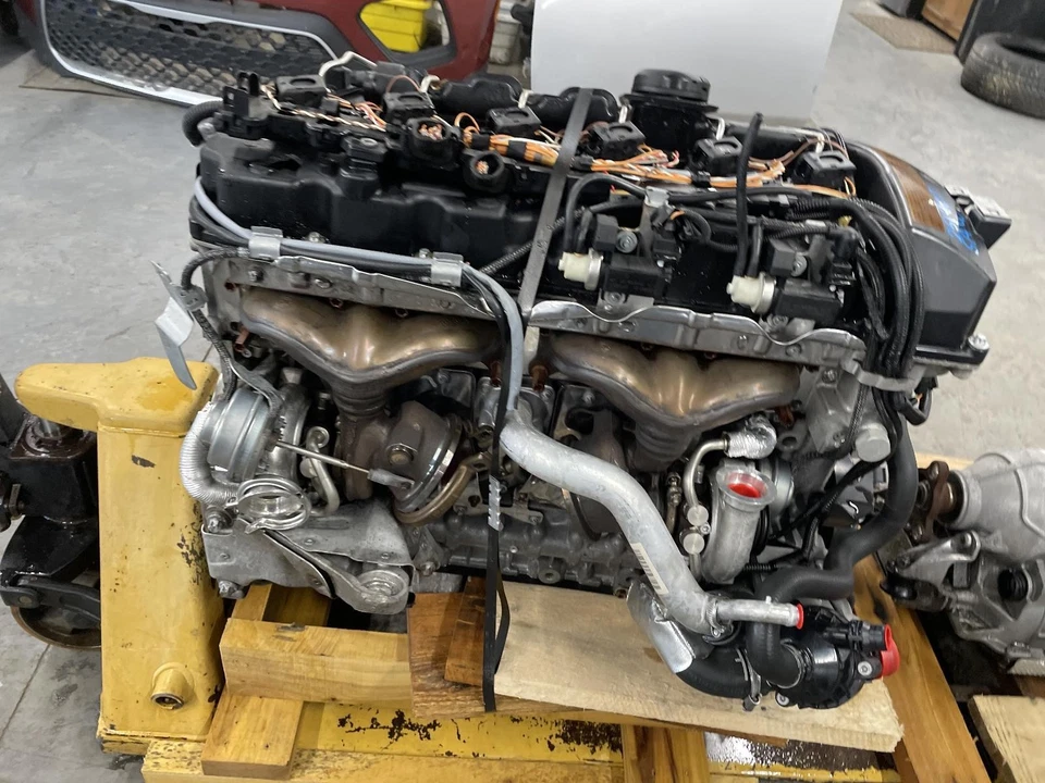 Motor BMW 335i '07-'09 3,0 L con turbo tracción trasera 81 k millas ¡Funciona bien 6 meses como nuevo! Foto 2 de 4