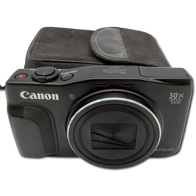 Canon PowerShot SX710 HS Digitalkamera 20,3 MP Full HD Kompakt 30x Zoom Schwarz