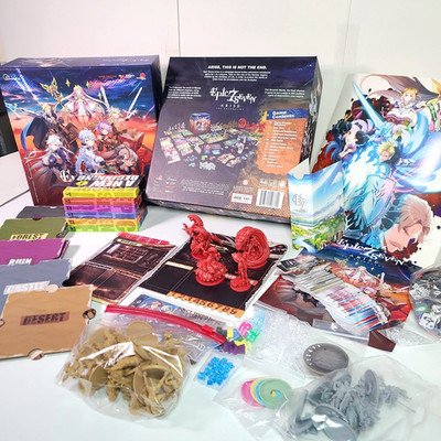Epic 7 Seven Arise The Board Game Complete Core Box Tabletop Farside Games Anime