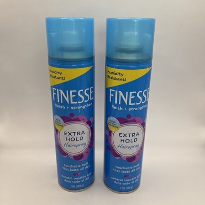 2 PACK Finesse Extra Hold Aerosol Hairspray 7 oz