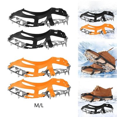 Schuhspikes, rutschfeste Schneeschuh-Steigeisen für Bergsteigen, Angeln im
