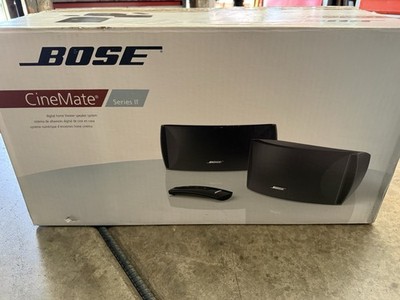 Bose CineMate Series II Home Theater Speaker System Tested Complete Remote Box