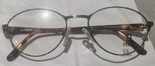 Fendi Havana Antique Bronze Designer Eyeglasses Frames F23  135