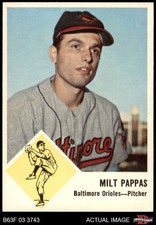 1963 Fleer #3 Milt Pappas Orioles 8.5 - NM/MT+