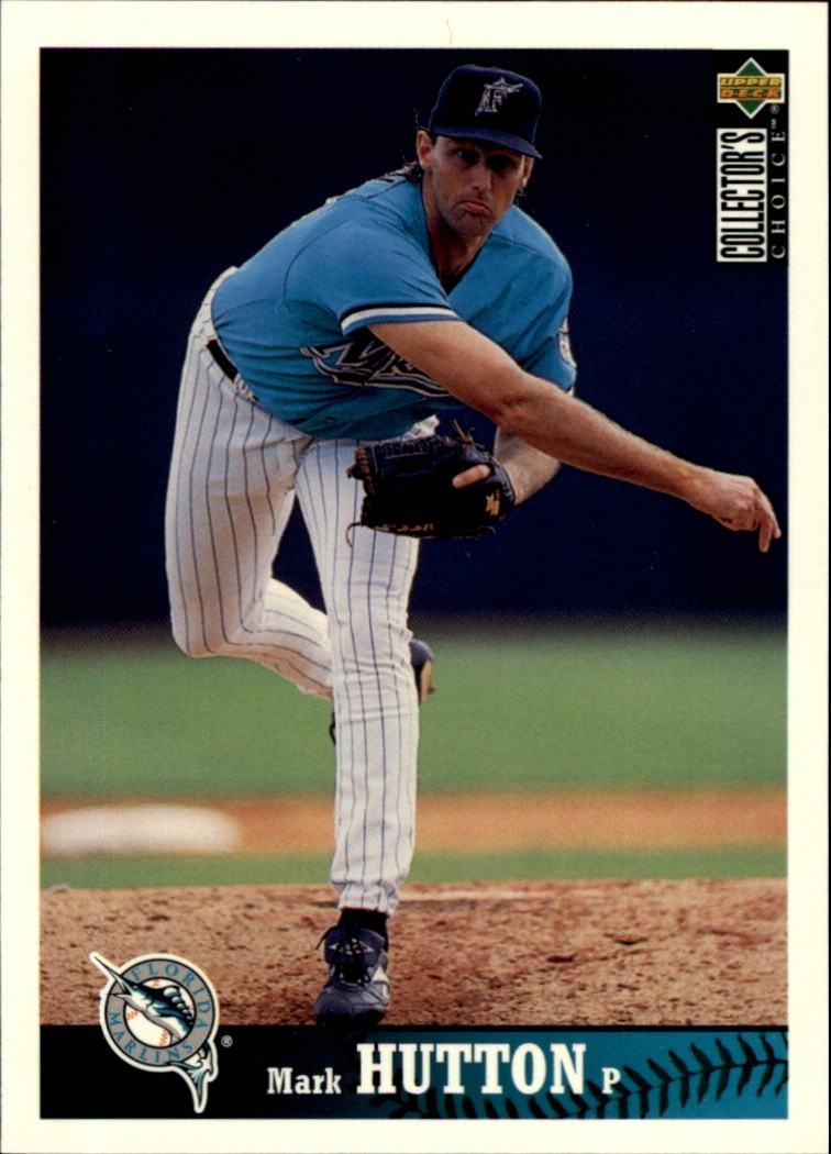 1997 Collector's Choice #343 Mark Hutton - BB