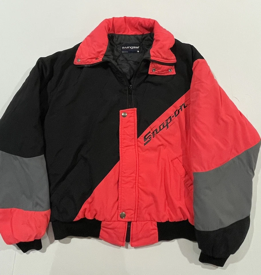 1990’s Vintage Snap-On Windbreaker Jacket Size M Tools Cozy - Image 4 of 4