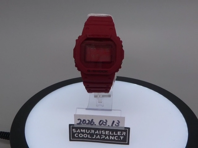 G-SHOCK 35周年 限定モデル RED OUT DW-5635C-4JR CASIO G-SHOCK Watch DW-5635C-4JR 35th ANNIVERSARY LIMITED RED OUT