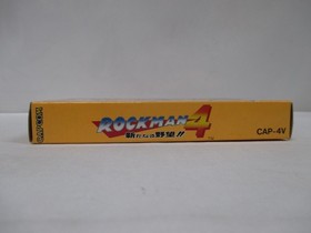 NES -- ROCKMAN 4 / Mega Man 4 -- Action. Box. Famicom, JAPAN Game. 10972