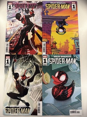 Miles Morales Spider-Man #1  Cvr A, C-G   1st Appearance Grendel, 6 Comic Lot