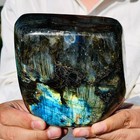 3.1LB Natural Labradorite Quartz Crystal Mineral Spectrolite Healing — photo 5