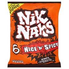 KP Nik Naks - Nice N' Spicy (6x25g)