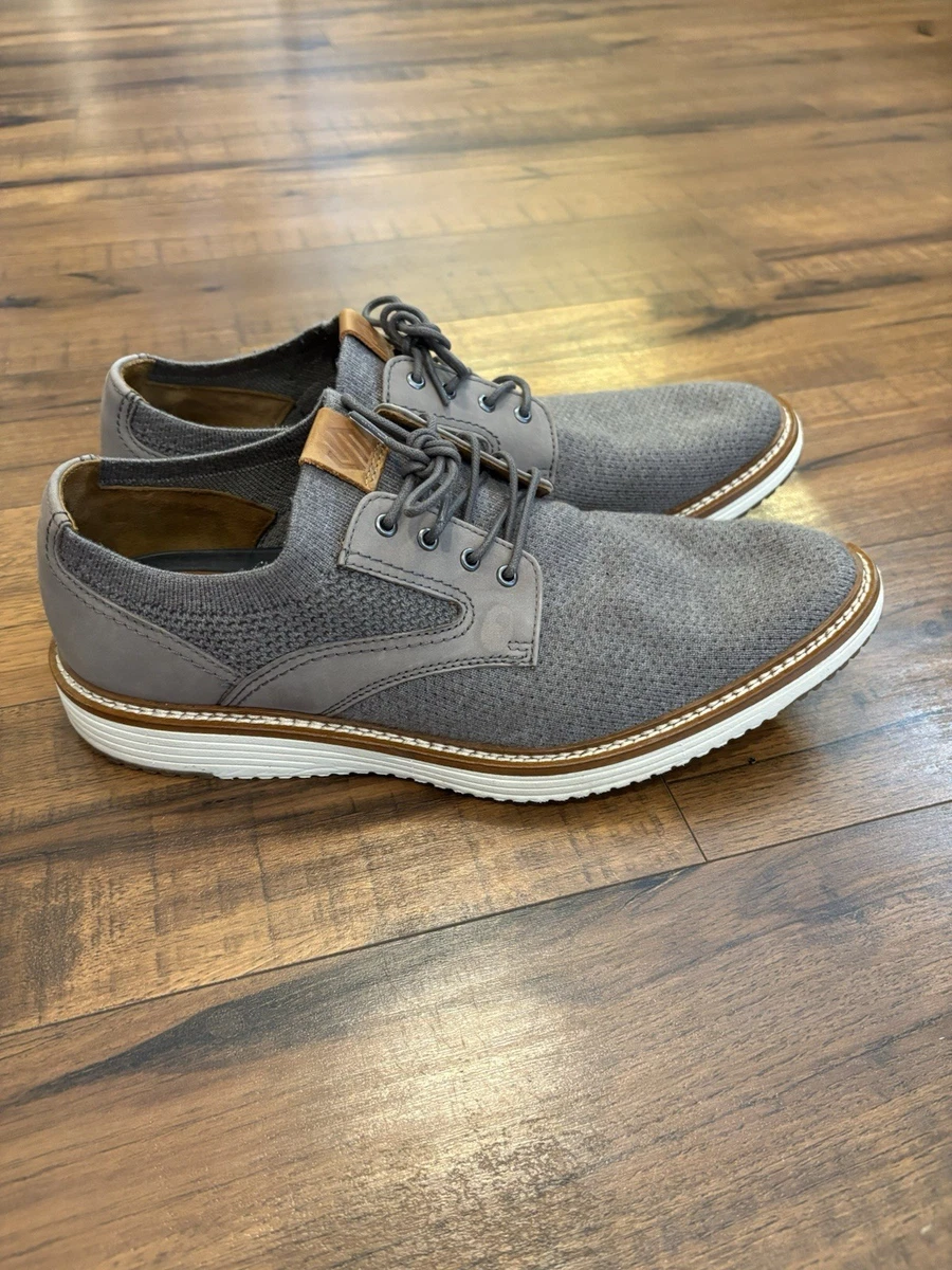 Johnston & Murphy Knit & Leather Lace-Up Oxfords Grey Hybrid Comfort Shoes Sz 10 Amazon.com: Johnston & Murphy Men main image 4