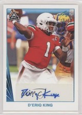 2021 Leaf Memories 1990 Base Platinum Spectrum 28/50 D'Eriq King Auto 1u6