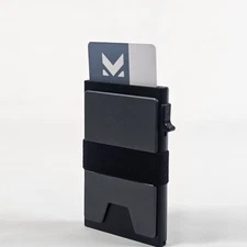 Keymarx Metal Wallet - Minimalist Pop Up - RFID Blocking - Men's Wallet