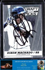 2013 Panini Prizm Perennial Draft Picks *Dixon Machado **Card #21** AUTO (RC)